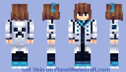 Женская версия Лололошки (ПР) Minecraft Skin