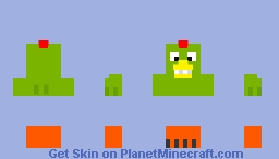 Zombie Chicken V2 Minecraft Skin