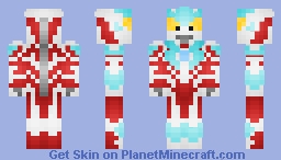 Ultraman Ginga ウルトラマンギンガ Minecraft Skin