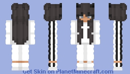 Adidas Girl (White Version) Minecraft Skin