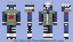 Kakashi Minecraft Skin