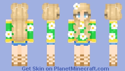 Miss Spring Minecraft Skin