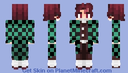 Tanjiro Minecraft Skin