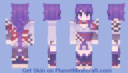 baal (raiden shogun) (ei) Minecraft Skin