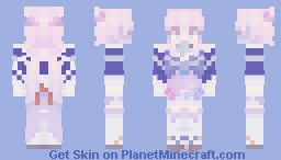 sangonomiya kokomi Minecraft Skin
