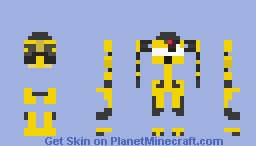 HYPERION - Loader bot skin Minecraft Skin