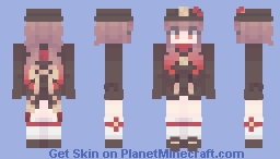 hu tao Minecraft Skin