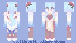 ganyu Minecraft Skin