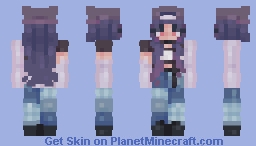 ˗ˏ` blueberries ˊˎ˗ Minecraft Skin