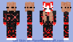 Opera GX Kitsune Mask Girl Minecraft Skin