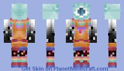 Weirdcore eye Minecraft Skin