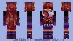 clawdeen wolf Minecraft Skin