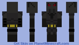 Batman (Armored Batsuit) (Bruce Wayne) Minecraft Skin