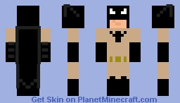 Batman (Desert Batsuit) (Bruce Wayne) Minecraft Skin