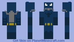 Batman (SCUBA Batsuit) (Bruce Wayne) Minecraft Skin