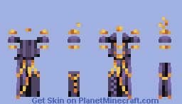Dressed to Kill (Gold) - OB Minecraft Skin
