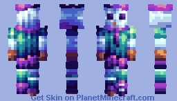 Snow Man-ning Around Minecraft Skin