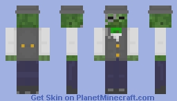 Thom the Zombified gentleman Minecraft Skin