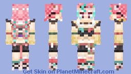 Color Accurate~ Varesa-Genshin Impact Minecraft Skin