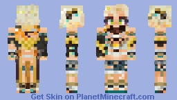 Color Accurate Xilonen-Genshin Impact Minecraft Skin
