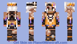 Color Accurate Iansan-Genshin Impact Minecraft Skin