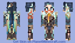Color Accurate~Xianyun-Genshin Impact Minecraft Skin