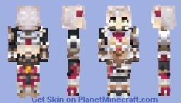 Color Accuate~Noelle-Genshin Impact Minecraft Skin