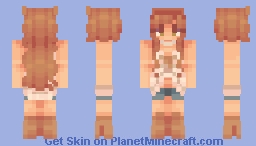 orange peel Minecraft Skin