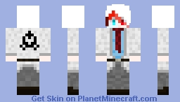 Maximilian Frost, SCP foundation scientist Minecraft Skin