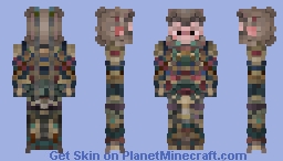 Color Accurate Black Myth Wukong Minecraft Skin