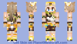Genshin Impact Kachina-Color Accurate Minecraft Skin