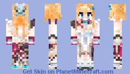 Escoffier-Genshin Impact-Color accurate Minecraft Skin