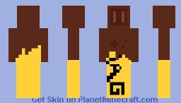 chocolate gamebot Minecraft Skin