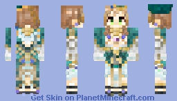 Color Accurate Genshin Impact-Lisa~A sobriquet under shade Minecraft Skin