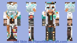 Color Accurate Ifa-Genshin Impact Minecraft Skin