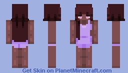 Field of violets Minecraft Skin