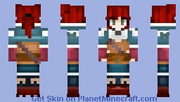 -+- Triss Merigold, Witcher 3 -+- | My Version! Minecraft Skin