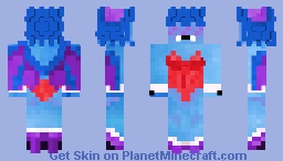 Zubrat - Pokemon Anthro OC series Minecraft Skin