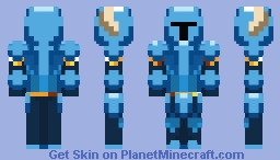 Shovel Knight Minecraft Skin