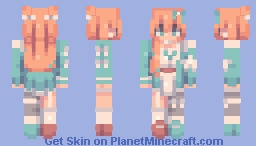 . mint choco chip . rce Minecraft Skin