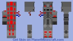 Mechagodzilla 2021 without Arm - Triangle vs Monkey Minecraft Skin