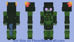 ⤷　SMOKING CATNIP　 𐂯　 homestuck　 ⟡ 　　﹒　౨౿ Minecraft Skin