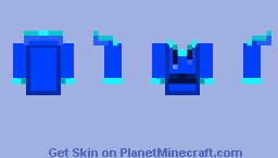 blue hoody Minecraft Skin