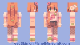 . left to bloom . rce Minecraft Skin