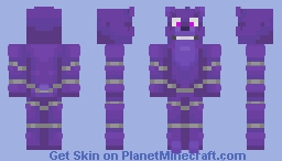 FNAF 2 -Shadow Freddy- Minecraft Skin