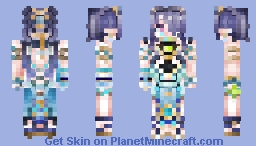 Color accurate Lauma~ Genshin Impact Minecraft Skin