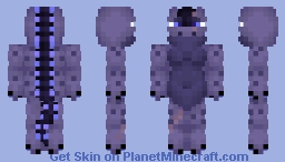 Reef The Lizard Furry ~ Commission Minecraft Skin