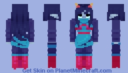 latula pyrope (without shades) - homestuck (64x) Minecraft Skin