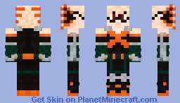 Dynamight - Bakugo Katsuki (My Hero Academia) Minecraft Skin