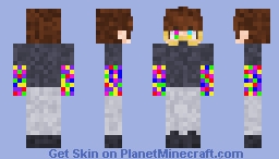 freaky magpie Minecraft Skin